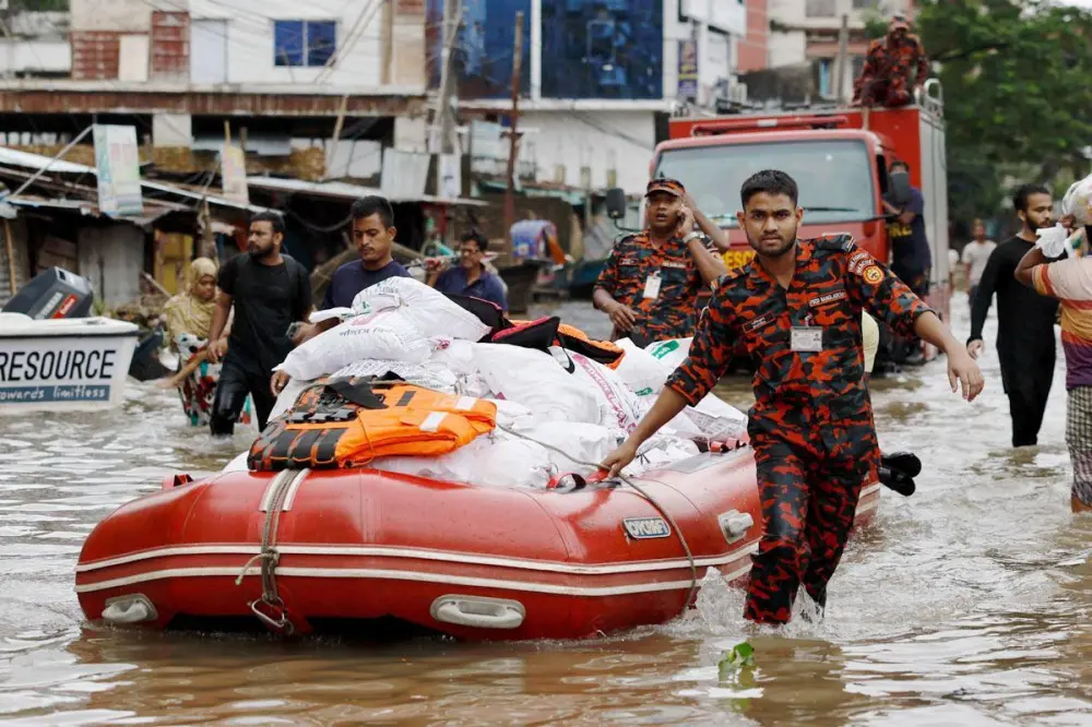 Bangladesh Flood Disaster Leaves More Than One Million People Stranded After Days of Torrential Rain