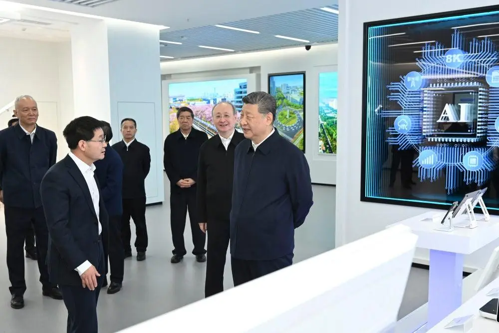 Xi Jinping Declares China's AI Challenge to the U.S. as New Global AI Alliance Launches