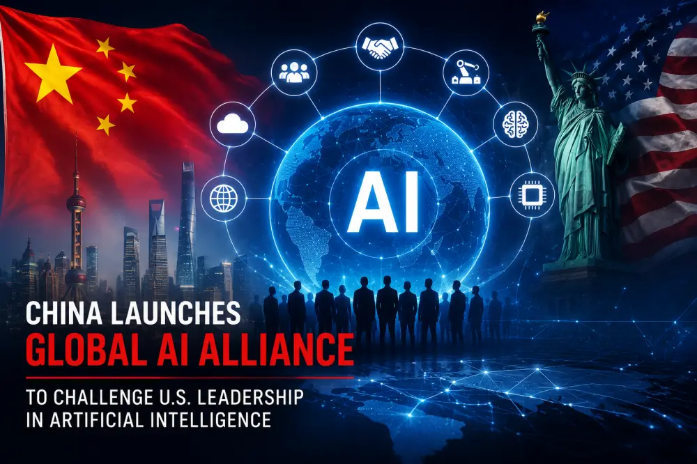 China Launches Global AI Alliance to Challenge U.S. Leadership in Artificial Intelligence