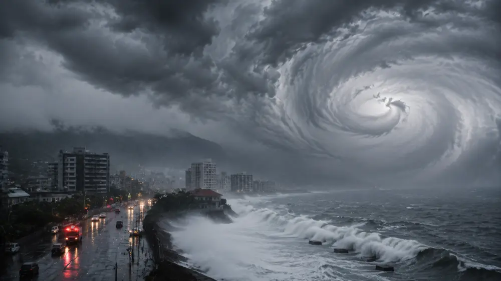 Typhoon Dolphin Hits Japan With 162 km/h Winds as China Prepares for Major Landfall